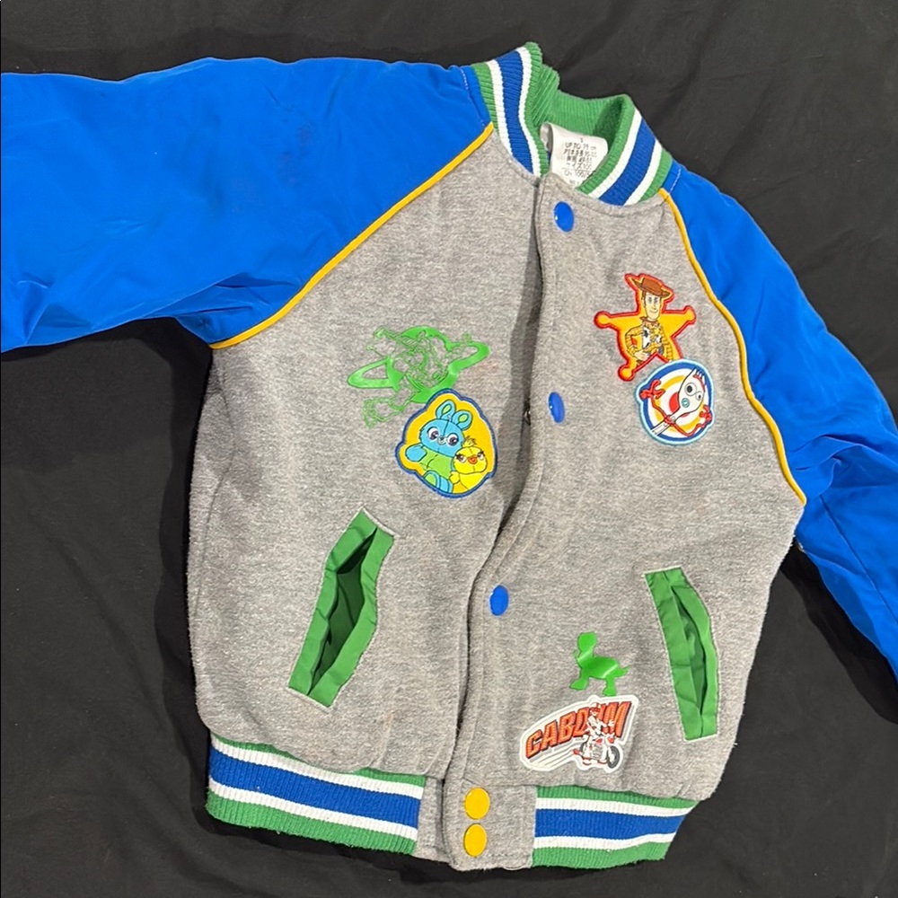 Disney Kids Jacket - Gray, Blue, Green